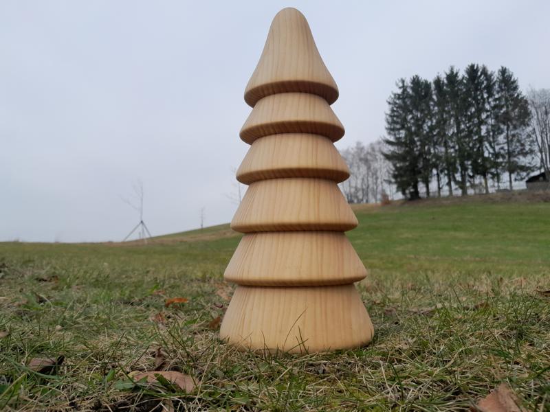 XXL Tannenbaum Holzbaum 380mm x 160mm